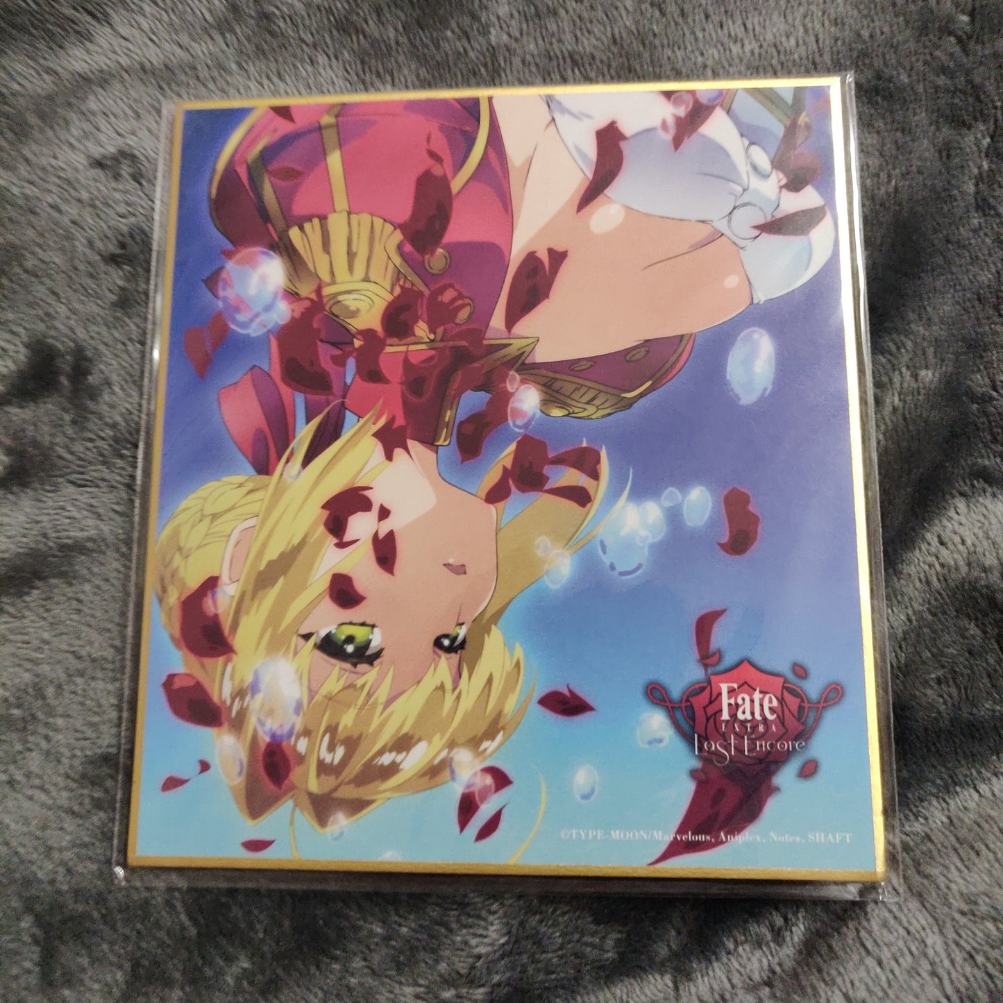 Fate/Extra Last Encore Saber Mini Shikishi