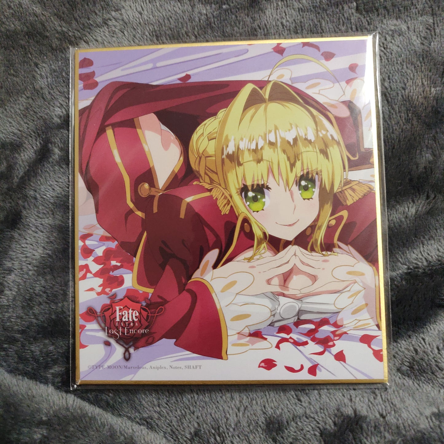 Fate/Extra Last Encore Saber Mini Shikishi