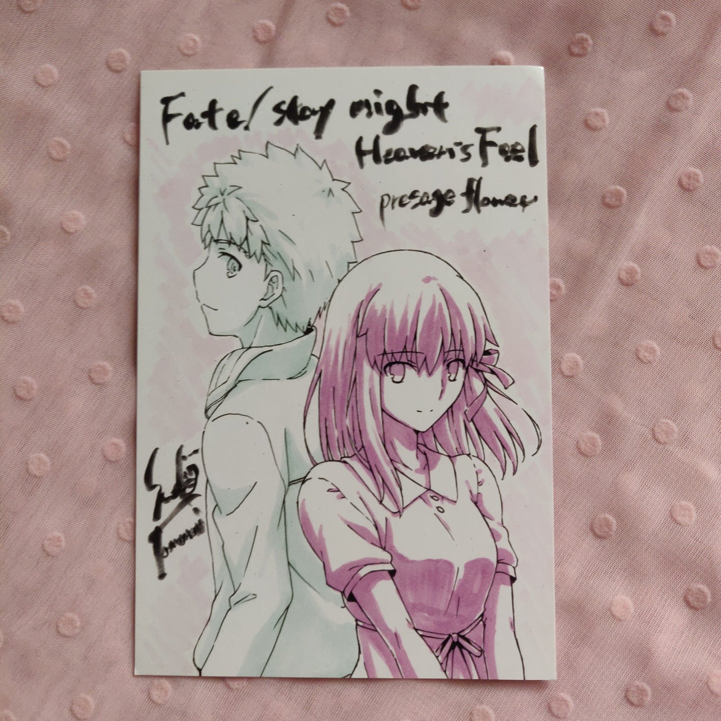 Fate/stay night Heaven's Feel Postcards