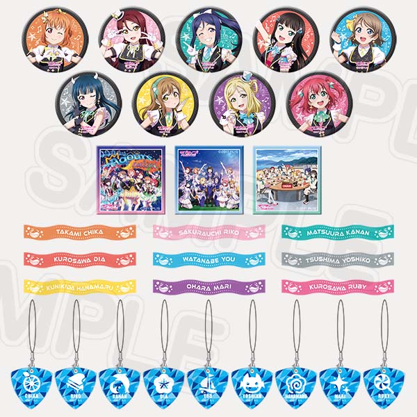 Aqours 6th Live Gacha - Ocean Stage and Sunny Stage