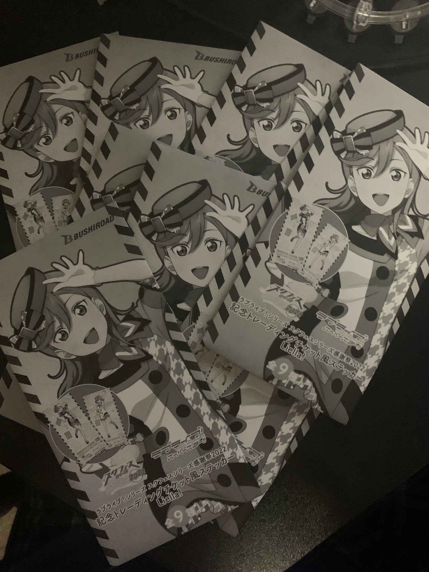LoveLive SIF Thanksgiving 2022 tradings ticket style sticker- Liella