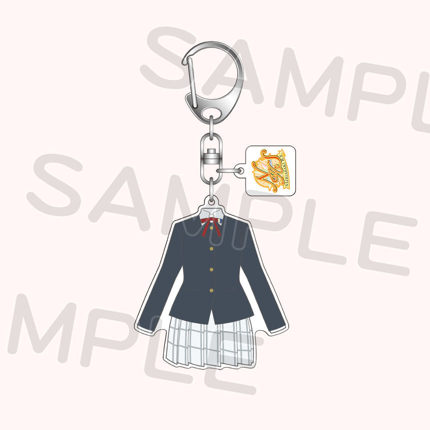 PREORDER 15th Anniversary Love Live Fest Steel Epoxy School Uniform Keychains