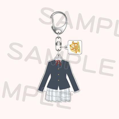 PREORDER 15th Anniversary Love Live Fest Steel Epoxy School Uniform Keychains