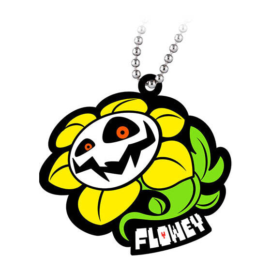 Undertale Capsule Rubber Mascot Keychains