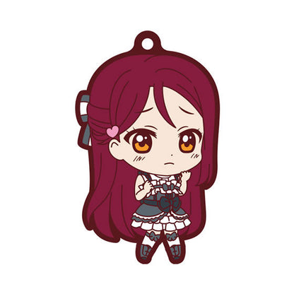 Love Live! Sunshine!! Capsule Rubber Mascot 02 Goth+3rd Years Rubber Straps