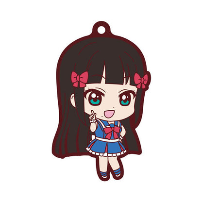 Love Live! Sunshine!! Capsule Rubber Mascot 02 Goth+3rd Years Rubber Straps