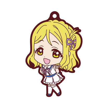 Love Live! Sunshine!! Capsule Rubber Mascot 02 Goth+3rd Years Rubber Straps