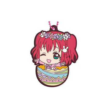 Love Live! Sunshine!! Capsule Rubber Mascot 04 Easter Rubber Straps