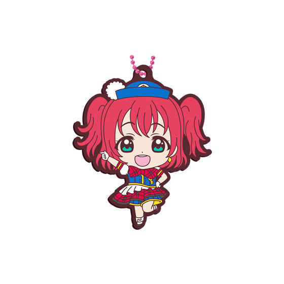 Love Live! Sunshine!! Capsule Rubber Mascot 05 Happy Party Train Rubber Straps