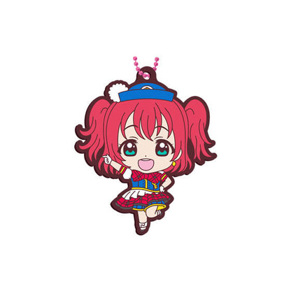 Love Live! Sunshine!! Capsule Rubber Mascot 05 Happy Party Train Rubber Straps