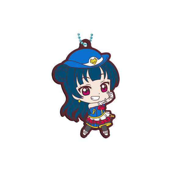 Love Live! Sunshine!! Capsule Rubber Mascot 05 Happy Party Train Rubber Straps