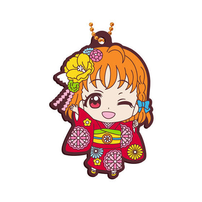 Love Live! Sunshine!! Capsule Rubber Mascot 08 Kimono Rubber Straps