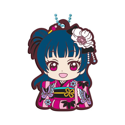 Love Live! Sunshine!! Capsule Rubber Mascot 08 Kimono Rubber Straps