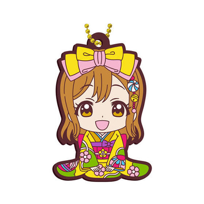 Love Live! Sunshine!! Capsule Rubber Mascot 08 Kimono Rubber Straps