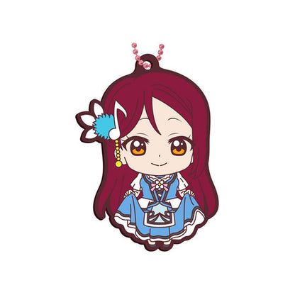 Love Live! Sunshine!! Capsule Rubber Mascot 09 Water Blue New World Rubber Straps