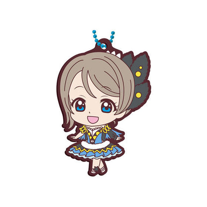Love Live! Sunshine!! Capsule Rubber Mascot 09 Water Blue New World Rubber Straps