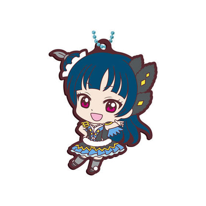 Love Live! Sunshine!! Capsule Rubber Mascot 09 Water Blue New World Rubber Straps