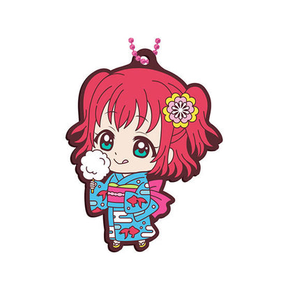 Love Live! Sunshine!! Capsule Rubber Mascot 11 Yukata Rubber Straps