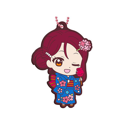 Love Live! Sunshine!! Capsule Rubber Mascot 11 Yukata Rubber Straps