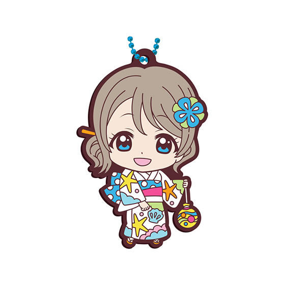 Love Live! Sunshine!! Capsule Rubber Mascot 11 Yukata Rubber Straps