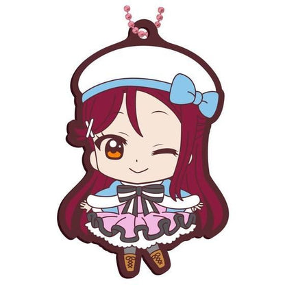 Love Live! Sunshine!! Capsule Rubber Mascot 12 Winter Capelet Rubber Straps
