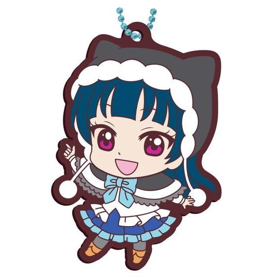 Love Live! Sunshine!! Capsule Rubber Mascot 12 Winter Capelet Rubber Straps