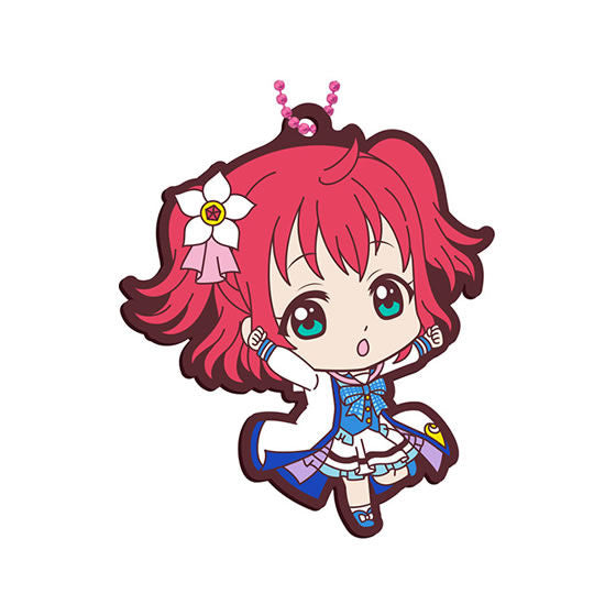 Love Live! Sunshine!! Capsule Rubber Mascot 13 Aozora/MiraiBoku Rubber Straps