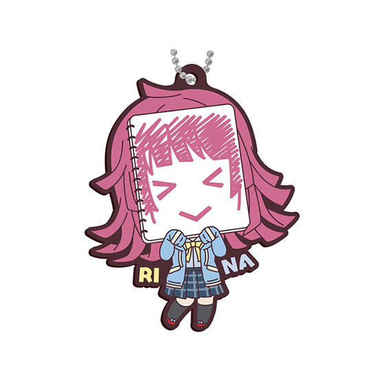 Nijigasaki High School Idol Club Capsule Rubber Mascot 03 Summer Uniform Name Straps