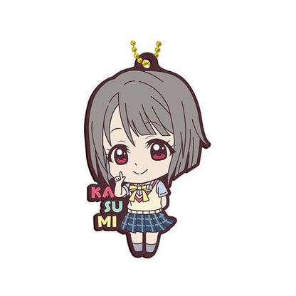 Nijigasaki High School Idol Club Capsule Rubber Mascot 03 Summer Uniform Name Straps