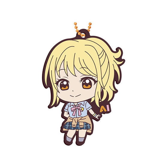 Nijigasaki High School Idol Club Capsule Rubber Mascot 03 Summer Uniform Name Straps