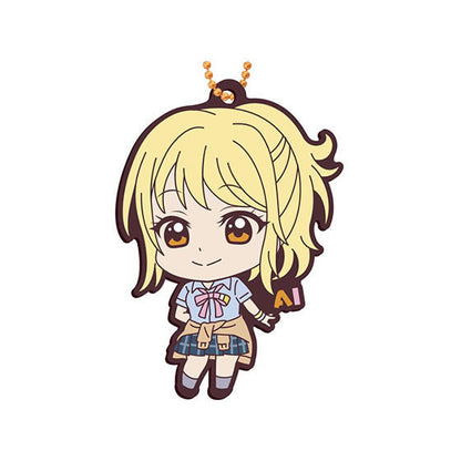 Nijigasaki High School Idol Club Capsule Rubber Mascot 03 Summer Uniform Name Straps