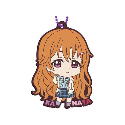 Nijigasaki High School Idol Club Capsule Rubber Mascot 03 Summer Uniform Name Straps