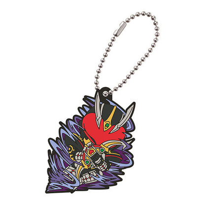 Kamen Rider Blade 2025 Capsule Rubber Mascot Keychains
