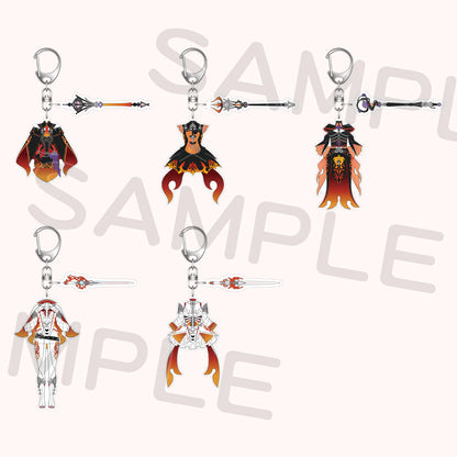 Love Live Sunshine Guilty Kiss x Saint Snow TWO-MAN LIVE Costume Charms (PRE-ORDER)