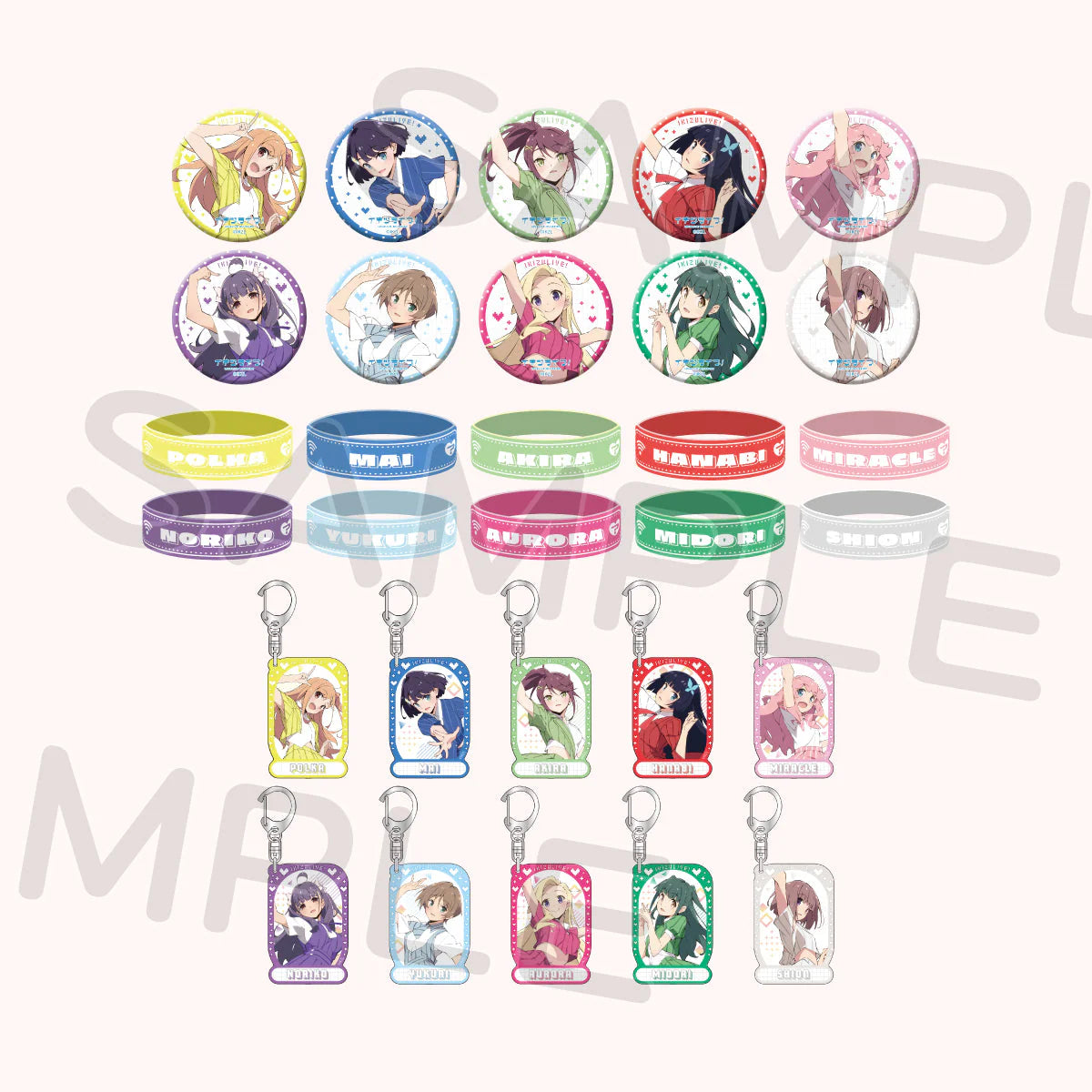Love Live! Ikizulive 1st Live What is My L? Gacha Prize Accessories