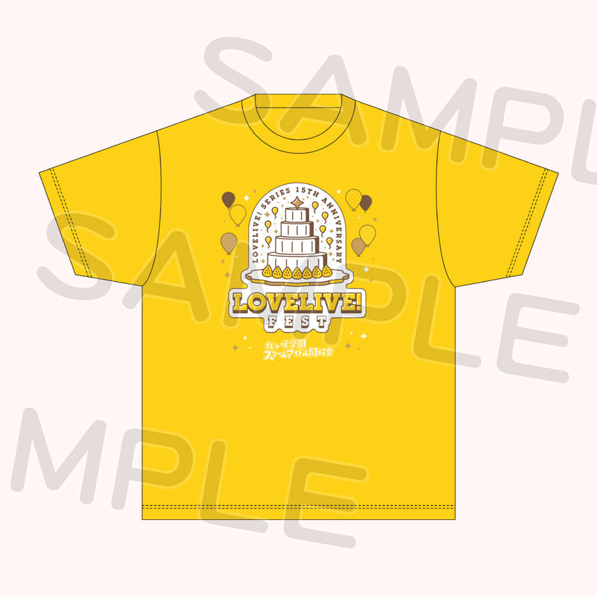 PREORDER 15th Anniversary Love Live Fest T-Shirts