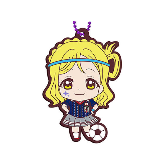 Love Live! Sunshine!! Capsule Rubber Mascot Team Japan Rubber Straps