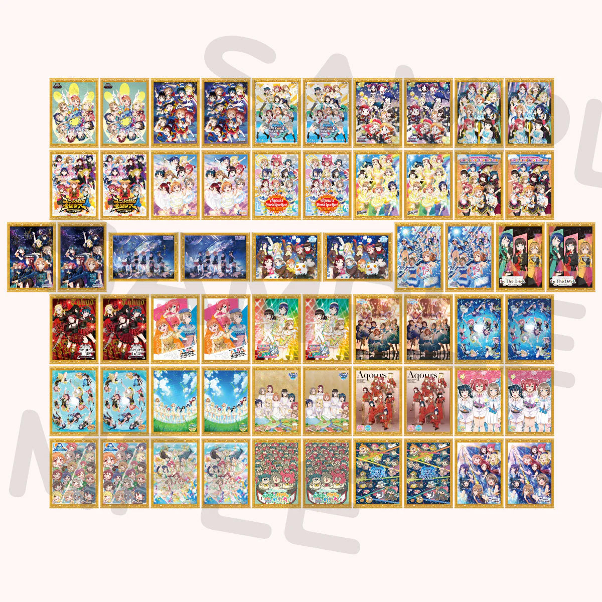 Aqours Finale Live Eikyuu Stage Trading Cards
