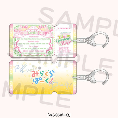 Hasunosora 6th Live Ticket-Style Card Keychain