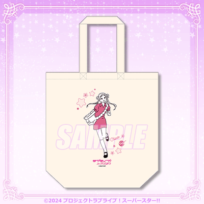 LoveLive! Superstar!! Liella Love Live! Days 5th Anni Kujibikido Canvas Tote Bags