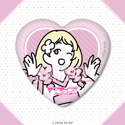 LoveLive! Superstar!! Liella Love Live! Days Yumekawaii Kujibikido Heart Badges