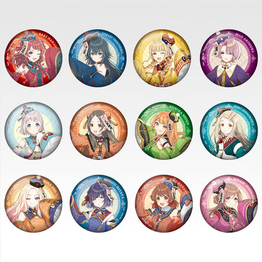 Gakuen Idolmaster Jiangshi Can Badges