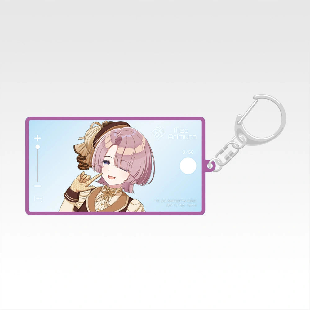 Gakuen Idolmaster Kuji Sweets Cafe Acrylic Keychains