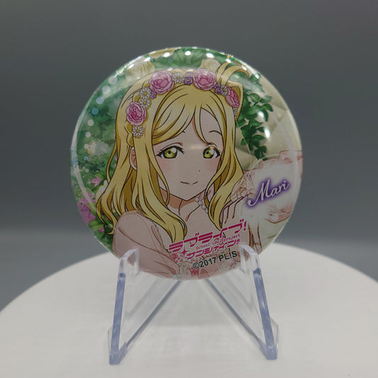 Aqours Flower Party can badges
