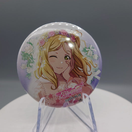 Aqours Flower Party can badges