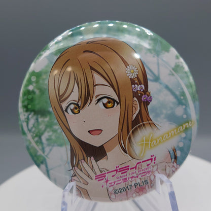 Aqours Flower Party can badges