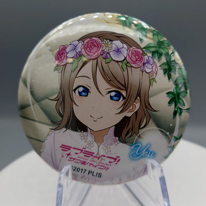 Aqours Flower Party can badges