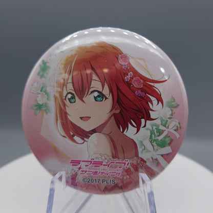 Aqours Flower Party can badges