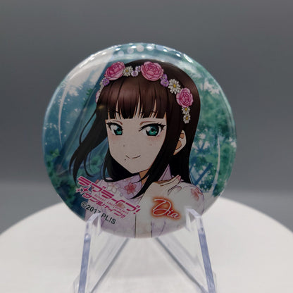 Aqours Flower Party can badges
