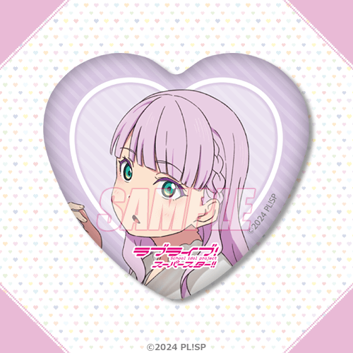 LoveLive! Superstar!! Liella Love Live! Days Yumekawaii Kujibikido Heart Badges